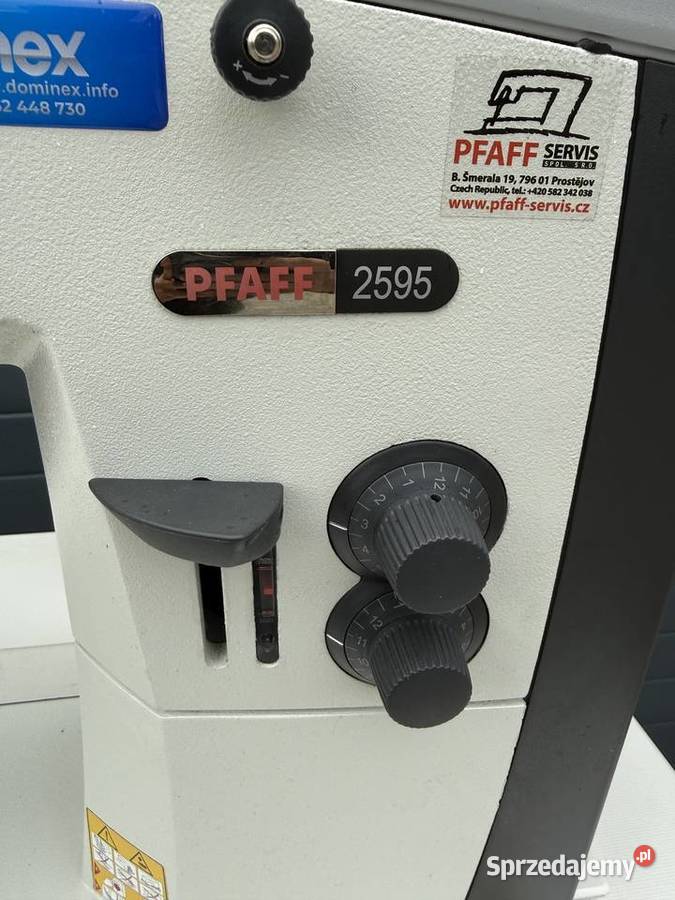 Pfaff 2595 PLUS automatyczna maszyna do szycia 1 Produkcja Łaskarzew