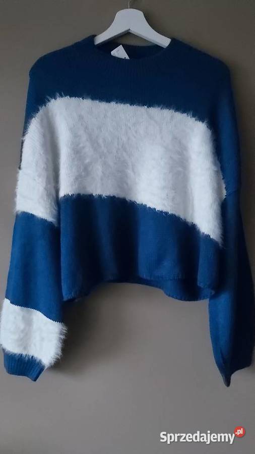 Sweter damski rozmiar L nowy niebieski lubelskie Lublin