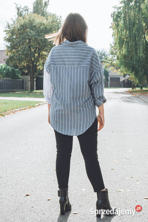 koszula asymetryczna oversize Bluzki i koszule Łódź