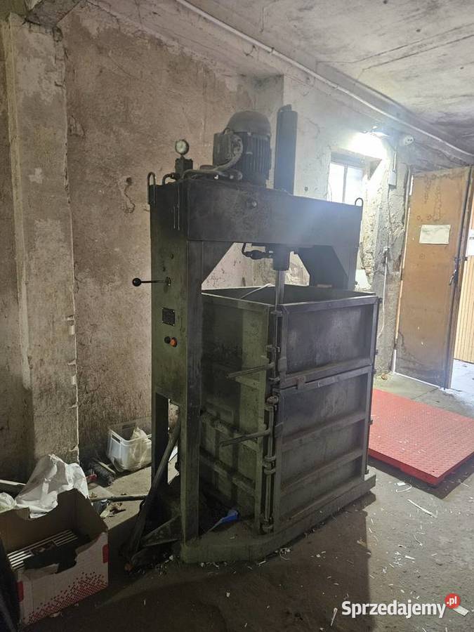 Prasa jugoslowianska do odpadów Magazynowanie Opole