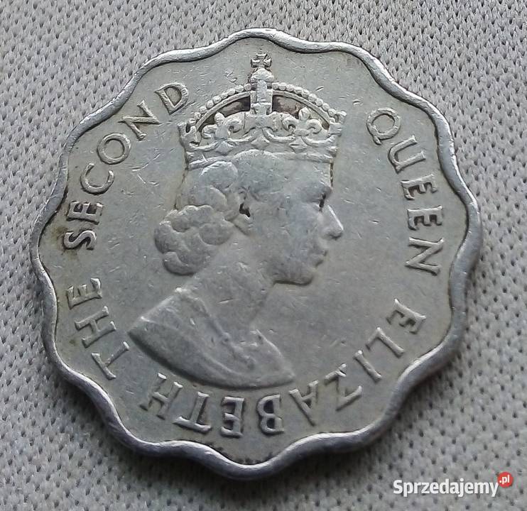 MAURITIUS TEN CENTS 1971 r ELŻBIETA sprzedam