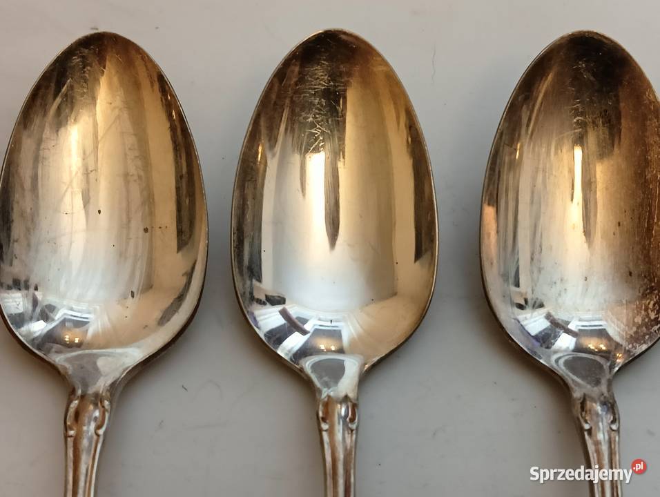 Łyżki angielskie posrebrzane komplet ONEIDA X172 sprzedam
