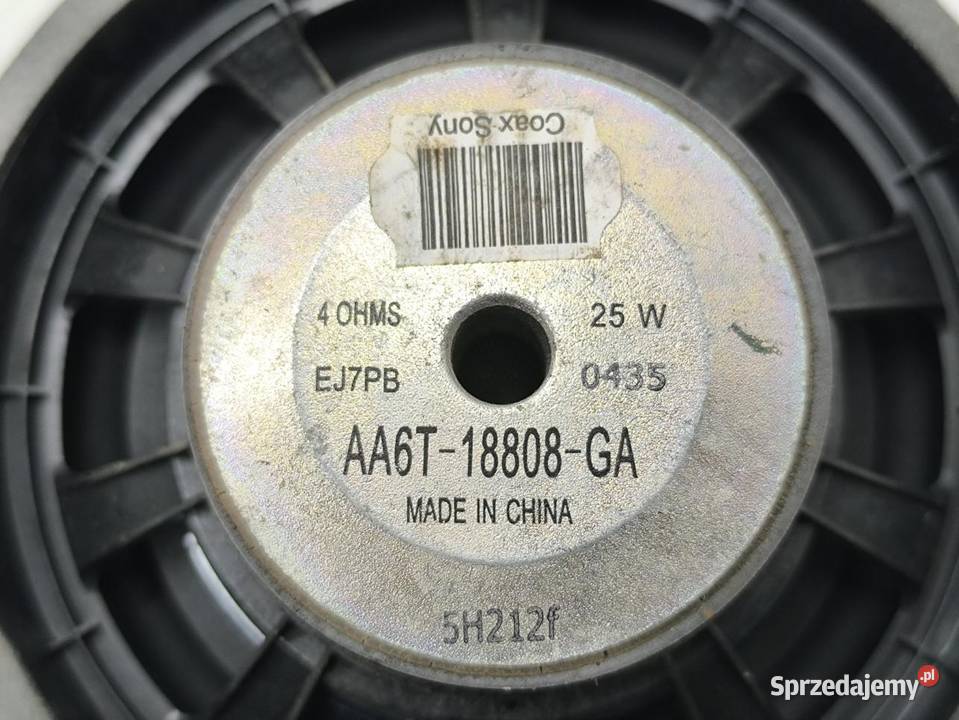 GŁOŚNIK LEWY TYŁ FORD FIESTA MK7 LIFT osobowe