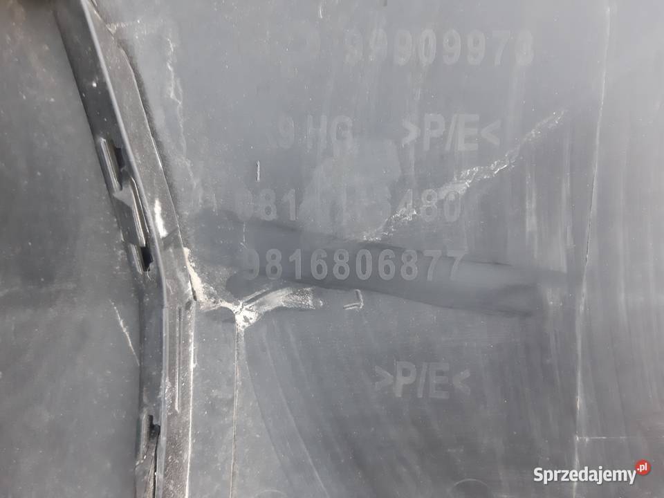 CITROEN BERLINGO III PARTNER ZDERZAK TYŁ TYLNY