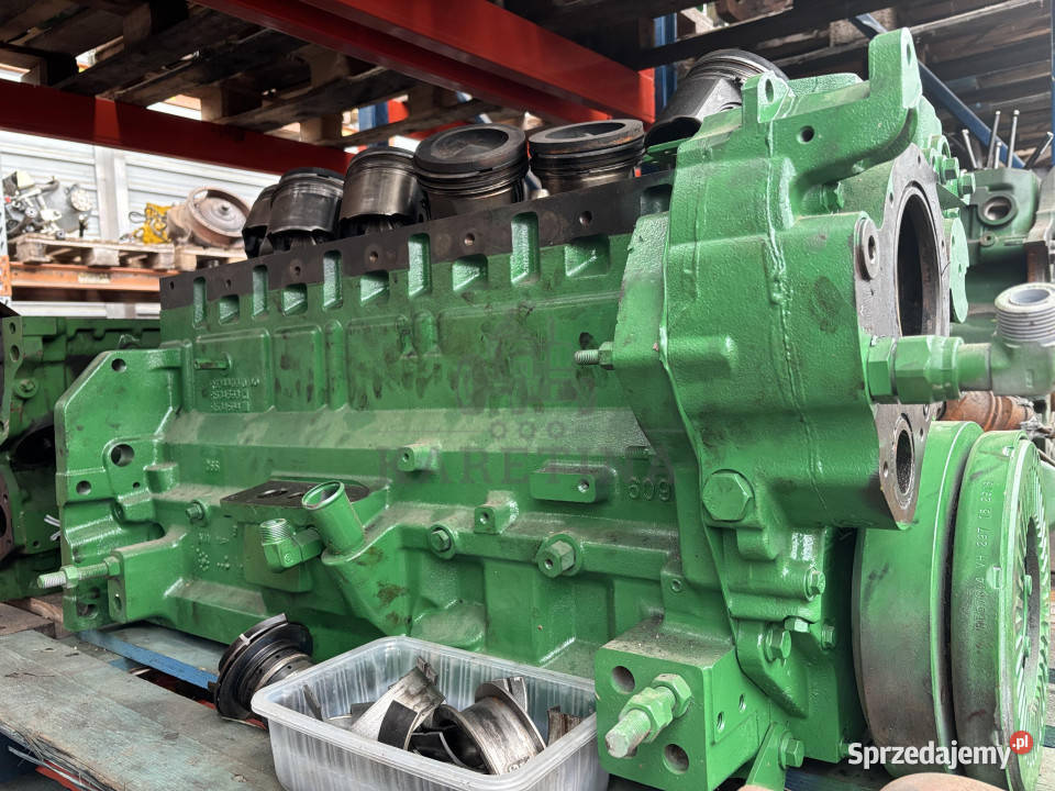John Deere 6090 Silnik CZĘŚCI Jastrzębniki sprzedam