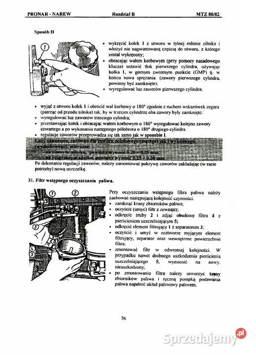 Instrukcja obsługi Pronar MTZ 80 82 Stalowa Wola