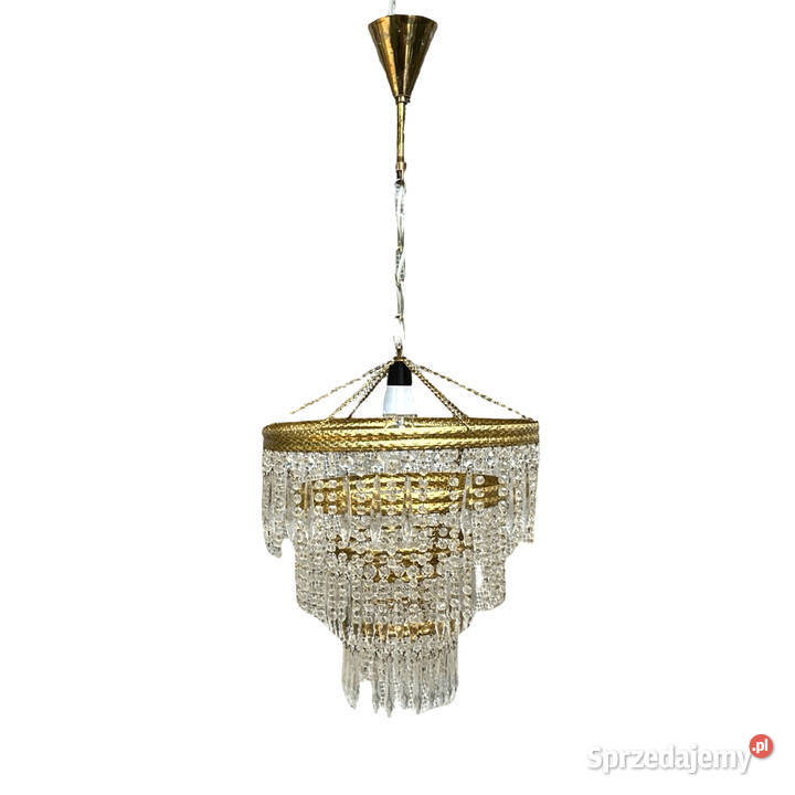 Żyrandol kryształowy eleznobrodsk Sklo Antyki, Sztuka, Kolekcje Warszawa