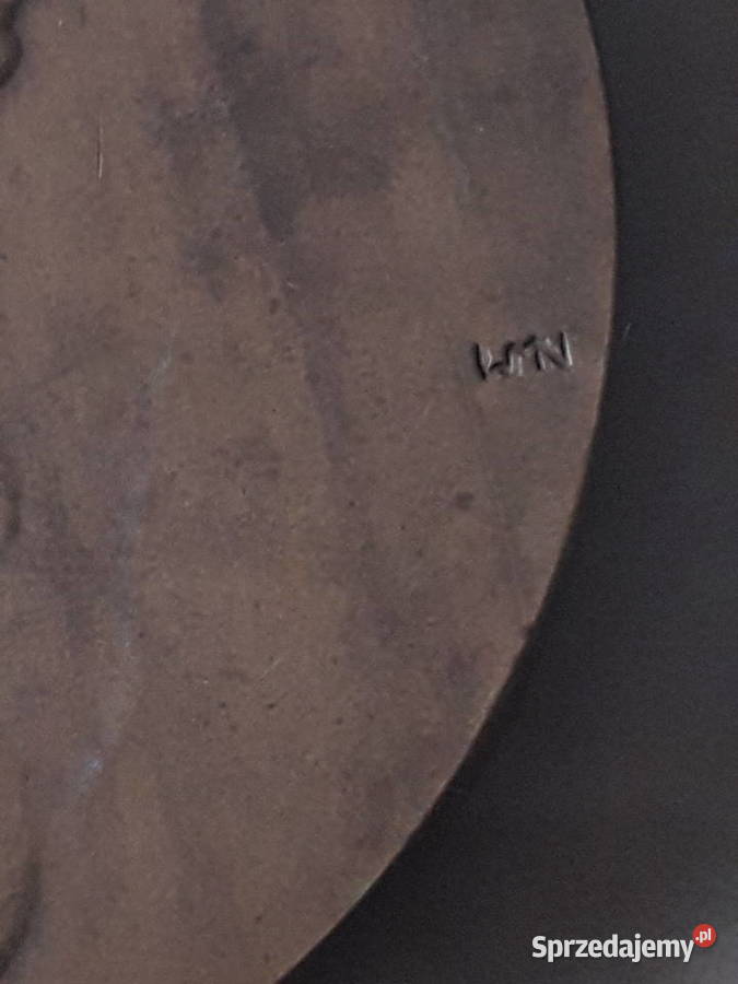 Medal z brązu Stefan Czarniecki Janów Lubelski