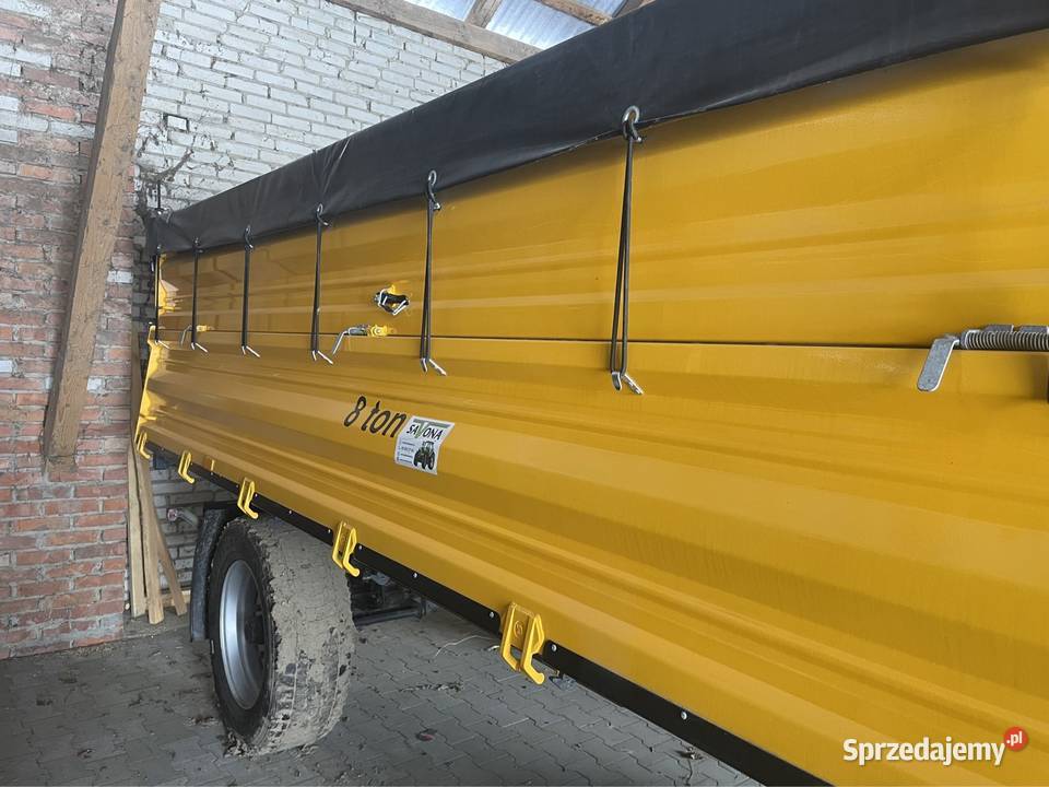 Przyczepa rolnicza Wielton PRS2W8 8t nowa Gródki