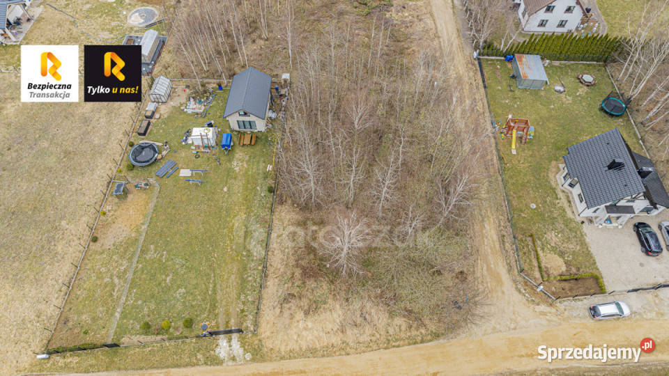 Ogłoszenie grunt 866m2 Warzenko Leszczynowa Sprzedaż pomorskie