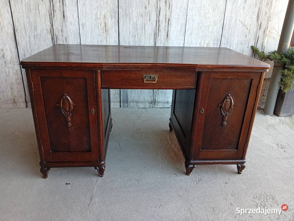 stylowe zabytkowe biurko 468 Biurka Byczyna sprzedam