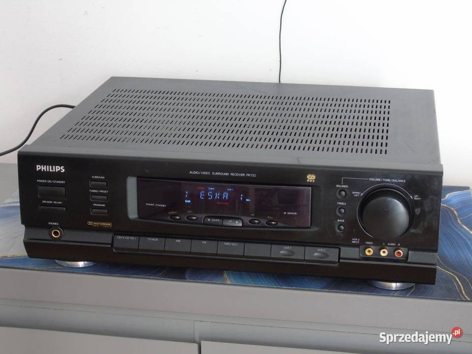 Wzmacniacz z radiem Philips FR732 RDS ładny i sprzedam