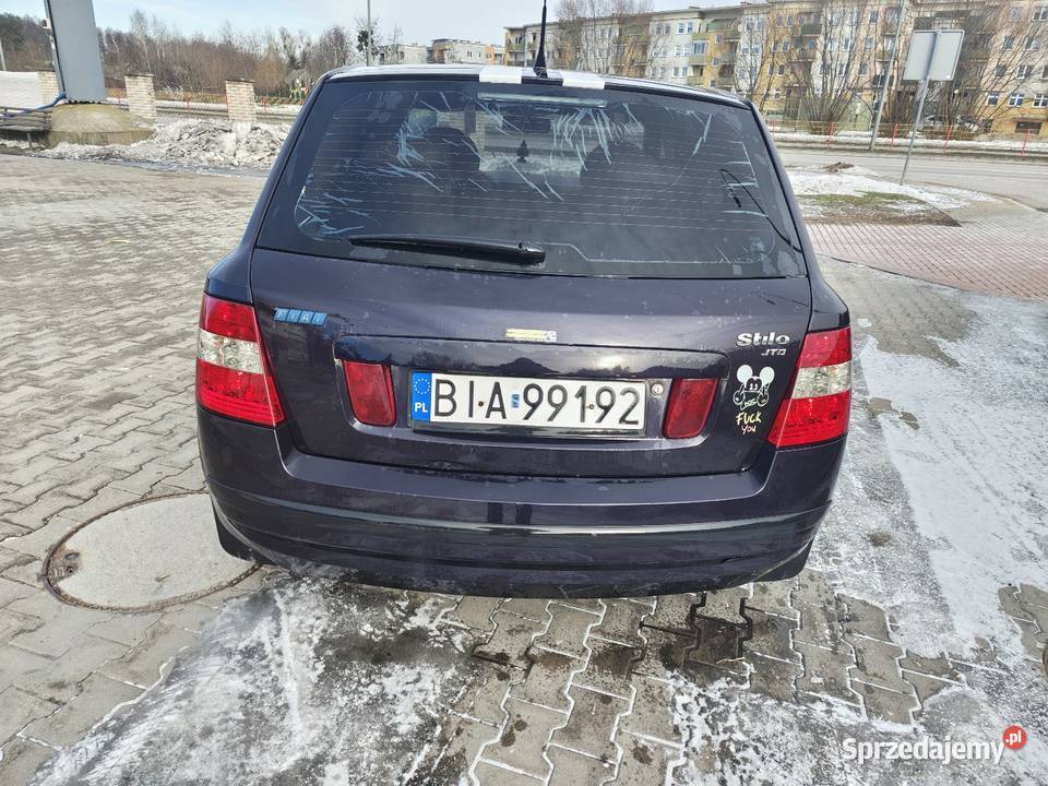 Sprzedam fiat stilo 19 diesel produkcji 2003 4/5 Białystok sprzedam