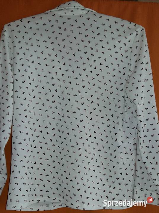 Bluzka koszulowa elastyczna z długim rękawem sprzedam