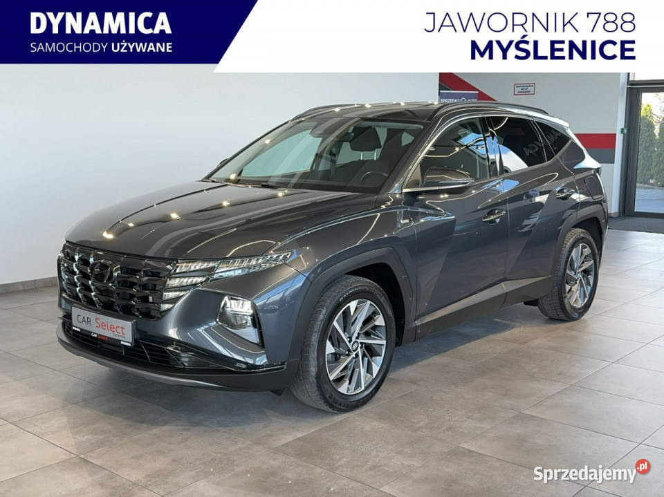Hyundai Tucson 16TGDI 48V 150 DCT 2023 r salon I kamera cofania Myślenice