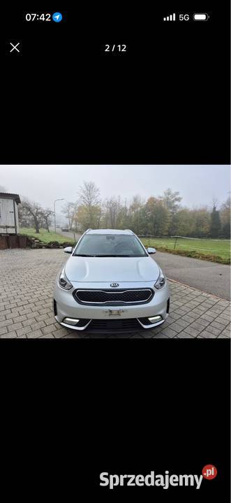 Kia niro srebrny lubelskie Lublin