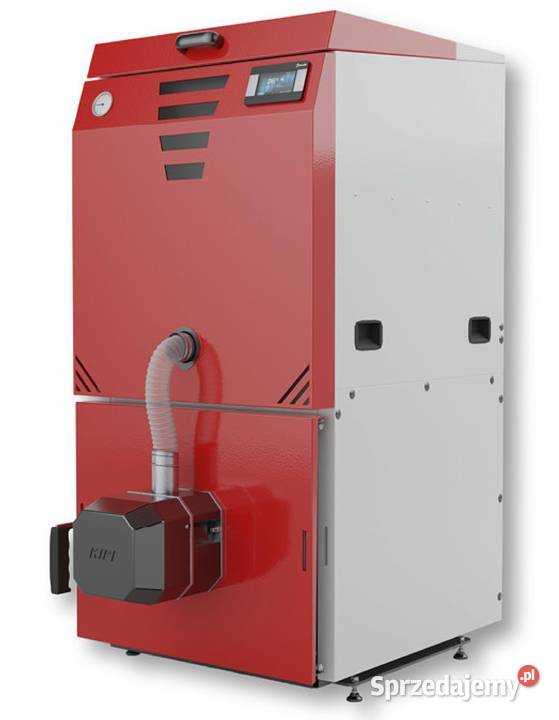 Ekologiczny mały Kocioł pelletowy 12kW 5 klasa z Piece i kominki Pruszków