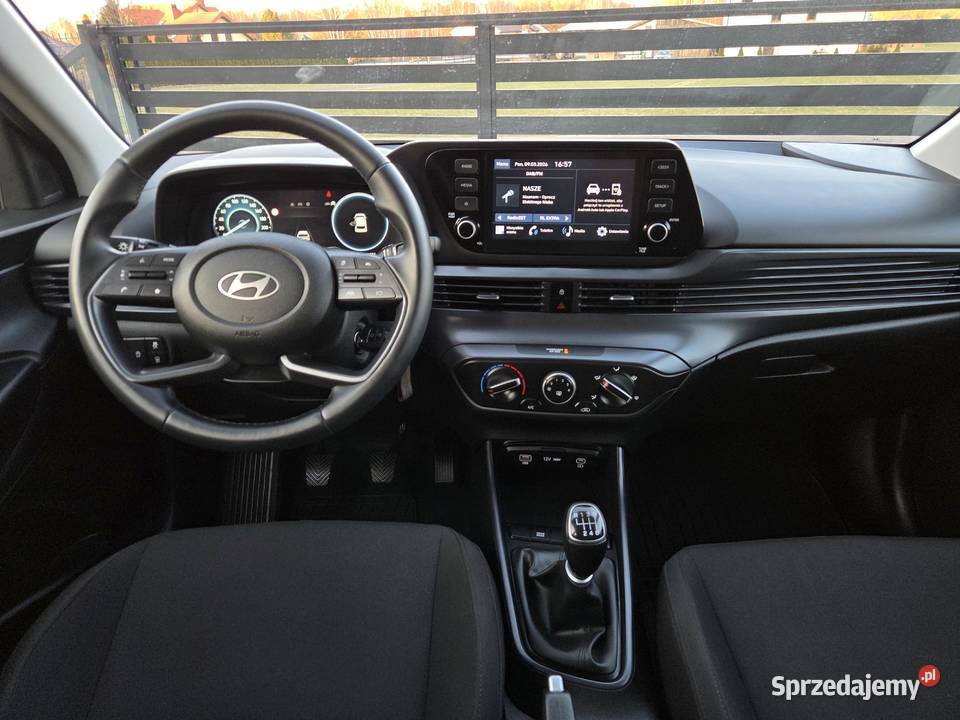 HYUNDAI I20 LIFT MODERN SalonPL 1WŁ 2024 10T 100 czujnik deszczu Sieradz