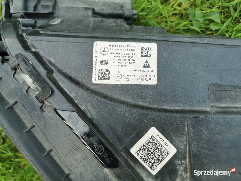 Lampa przednia L MercedesBenz OE A2139067506KZ Jelenia Góra