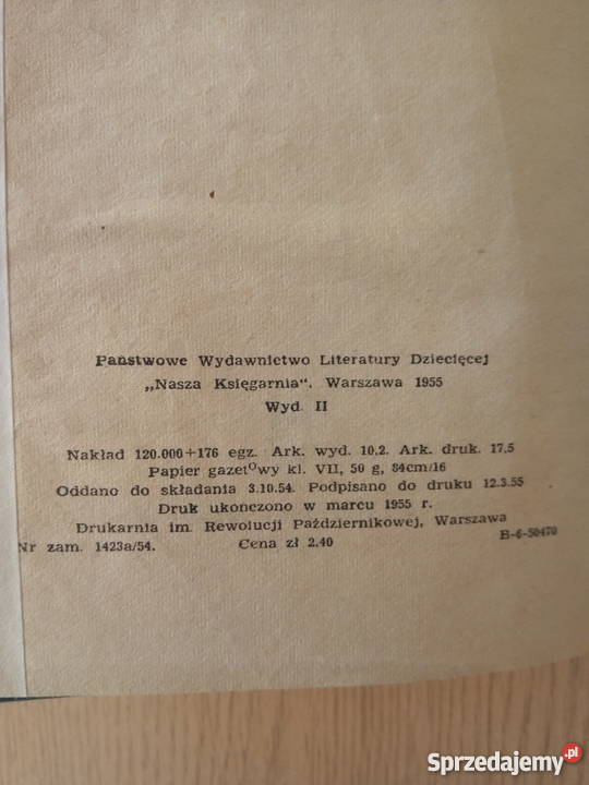 Księga urwisów Tom I Edmund Niziurski 1965r Dąbrowa Górnicza sprzedam