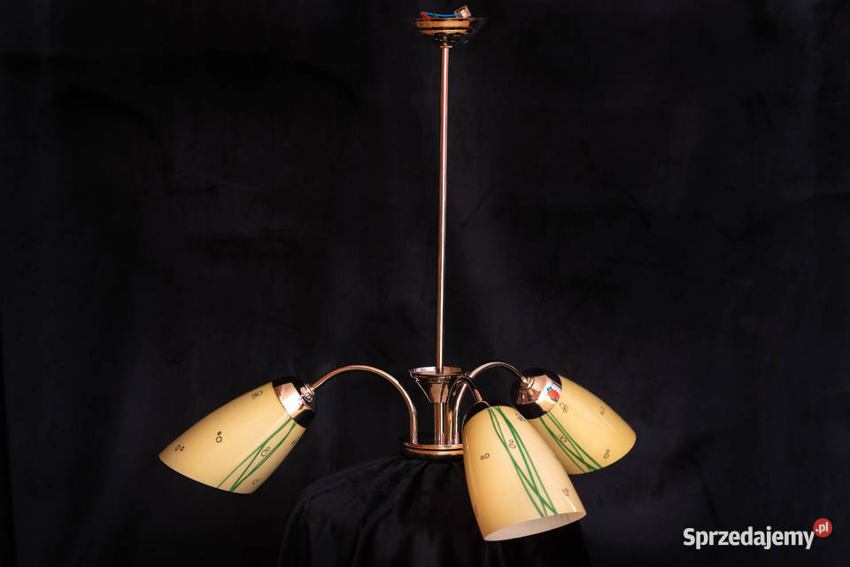 Żyrandol lata 60 Look PopArt MidCentury Vintage