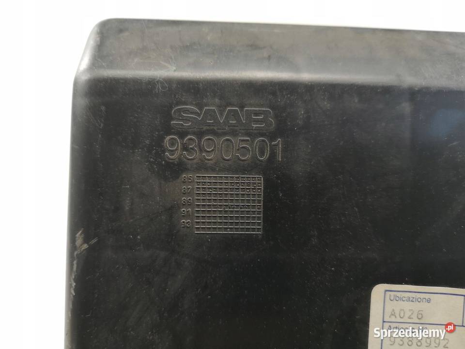 OBUDOWA FILTRA POWIETRZA SAAB 9000 8688 ORYGINAŁ sprzedam