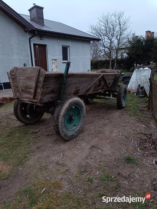 sprzedam wóz konny i do traktora Wola Radłowska sprzedam