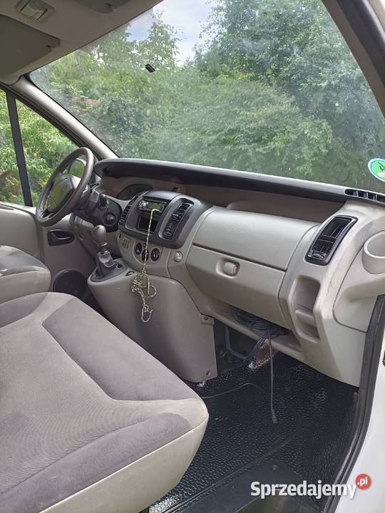 RENAULT TRAFIC 20 DCI facelift 2007 2000cm3 lubuskie Gorzów Wielkopolski