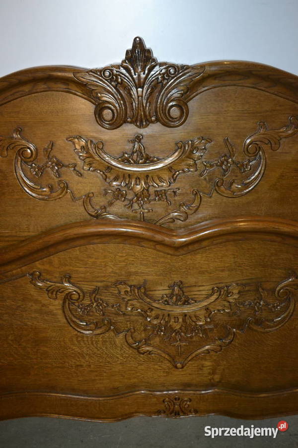 łóżko ludwikowskie 150 dąb Będzin sprzedam