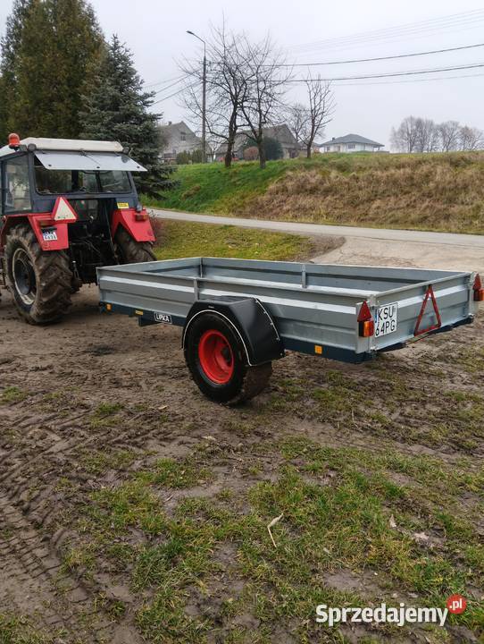 Laweta pod koparkę zarejestrowana i ubezpieczona Lawety