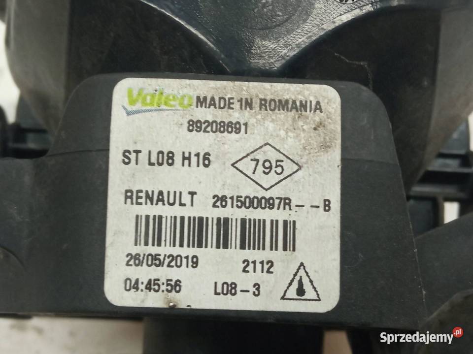 HALOGEN PRZÓD EU 261500097R Dacia Duster II sprzedam