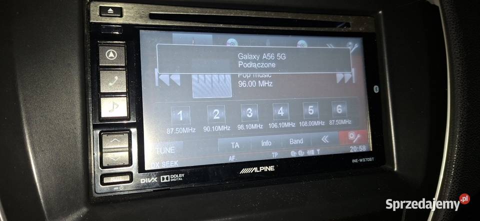 Radio Alpine ine970bt łódzkie