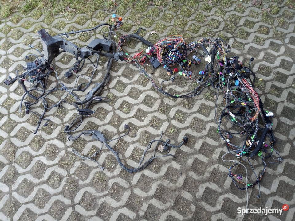 Wiązka elektryczna golf 4 całość 19TDI 110 Układ elektryczny Parchowo