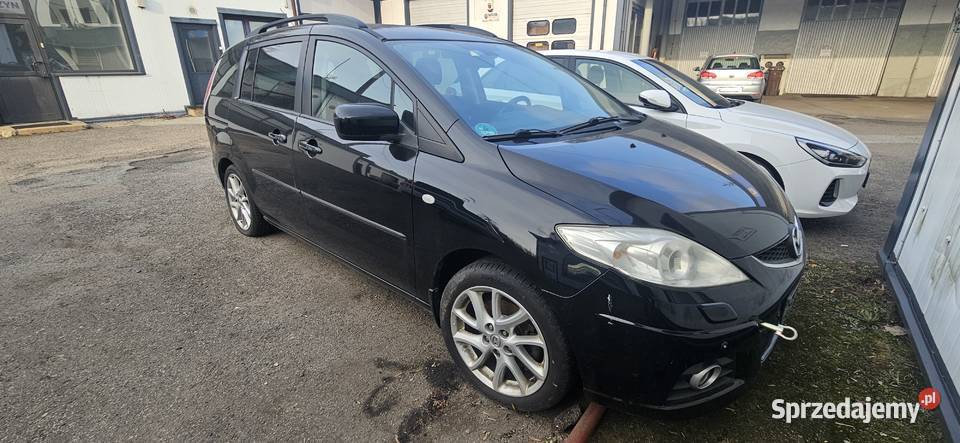 Mazda 5 Exlusive Uszkodzony silnikBenzyna wielofunkcyjna kierownica Częstochowa