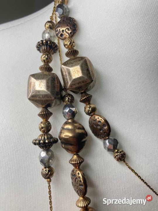 Nowe długie bajkowe korale naszyjnik Dabby Reid Naszyjniki