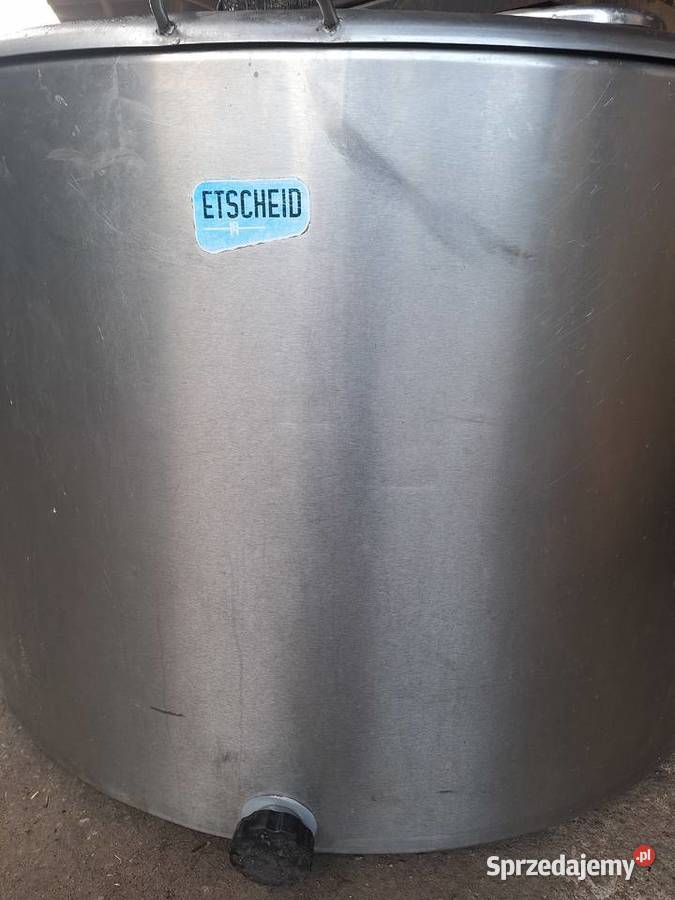 Zbiornik chłodnia schładzalnik do mleka 1000 l Sulmierzyce sprzedam