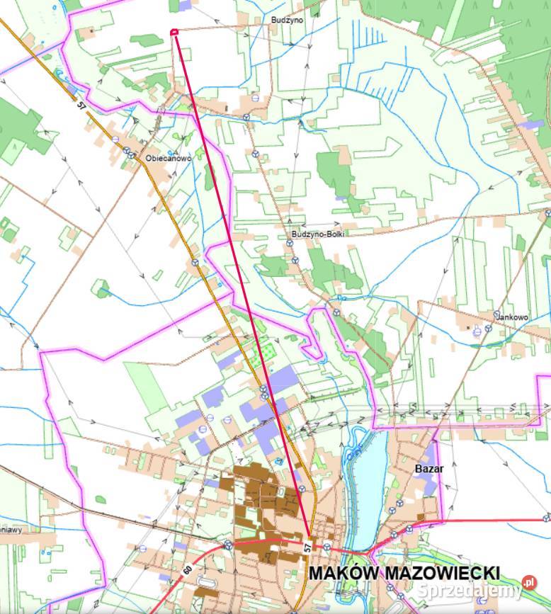 Spokojna działka pod budowę domu 12arów 4 Makowa budowlana Budzyno-Bolki
