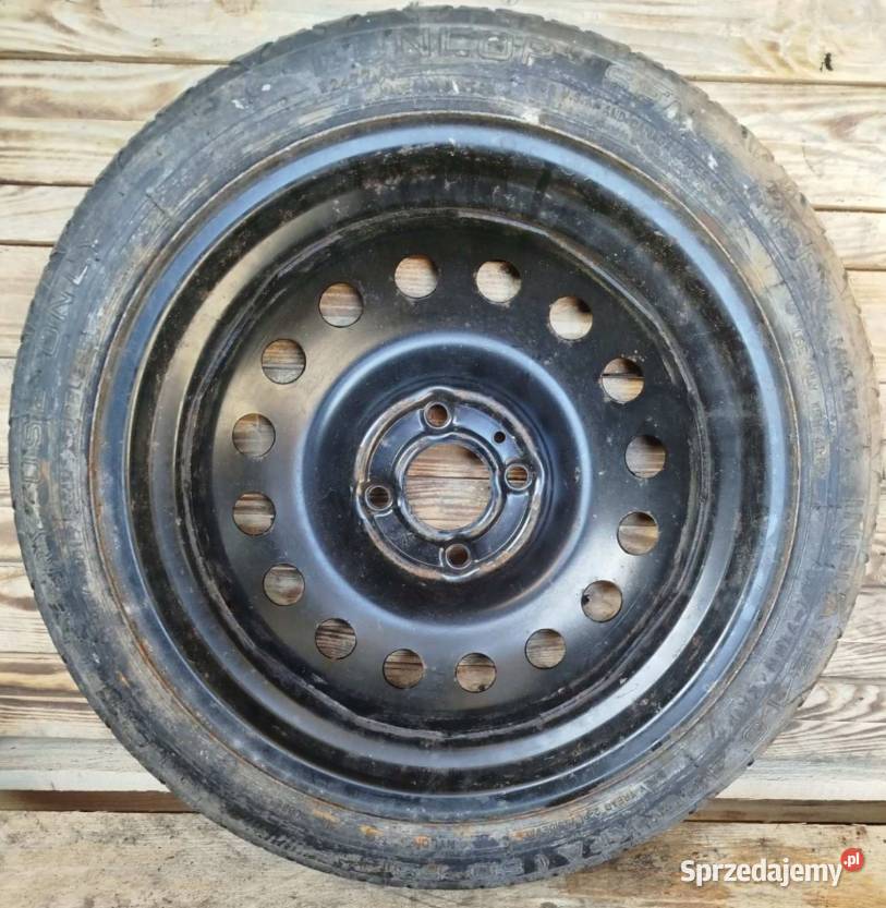 Dojazdówka nissan note 4 100 R15 koło zapasowe Skołoszów