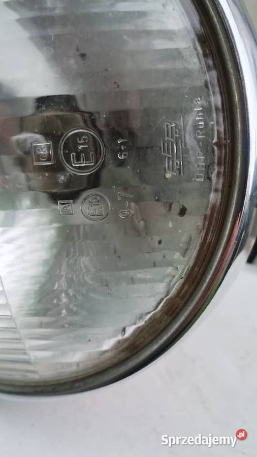 Lampa przednia MZ TS 250150 mz de lux Radom