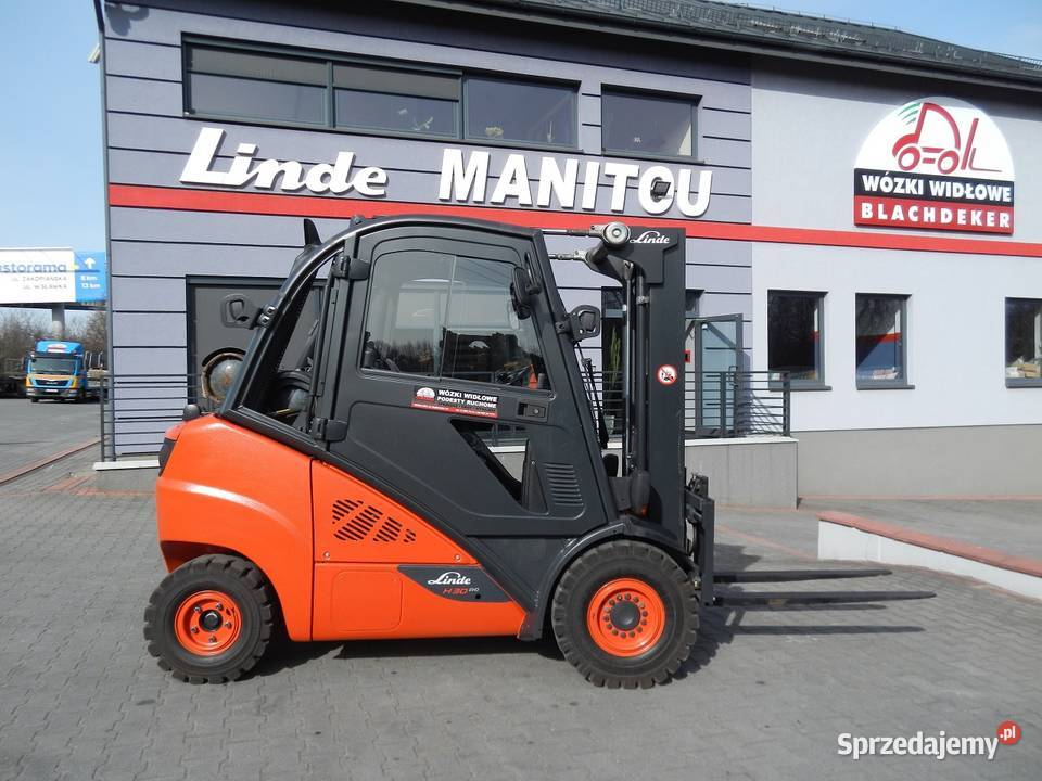 Gazowy wózek widłowy Linde H30T02 Duplex przesuw Mogilany sprzedam