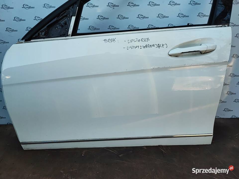 MERCEDES W204 09r Drzwi lewy przód 70 mikronów osobowe Kielce