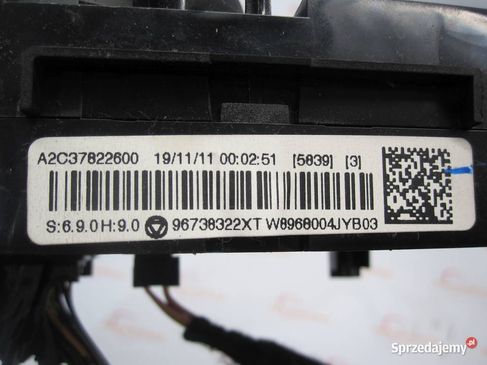 PEUGEOT 3008 I 12r panel sterowania klimatyzacji