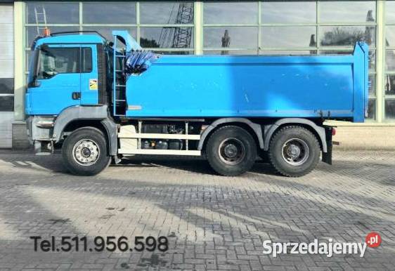 Wywrotka 6x4 ciagnik Man TGS Warszawa