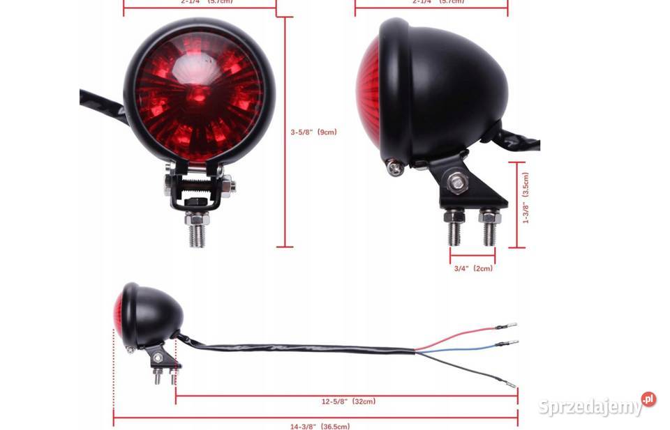 LAMPAMOTOCYKLOWA NA TYŁ TYLNA CUSTOM BOBBER sprzedam