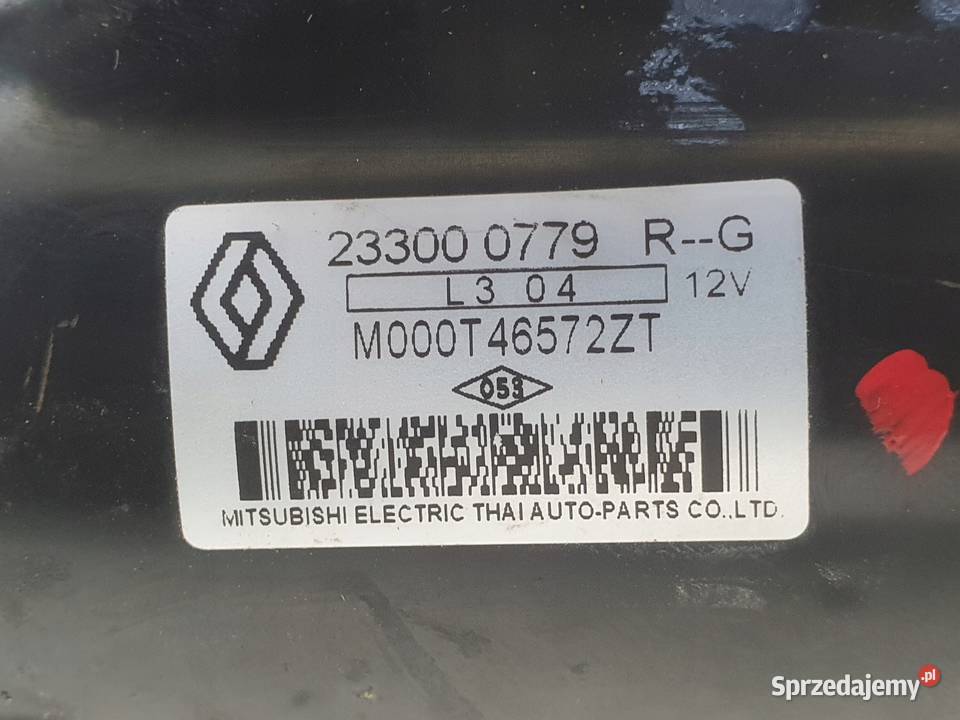 Dacia Logan II 09 TCe ROZRUSZNIK 233000779R osobowe Janów