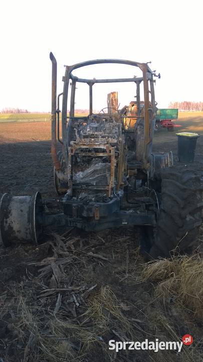 ciągnik Holand T595 spalony śląskie Lędziny sprzedam