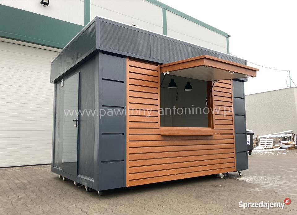 PAWILON GASTRONOMICZNY KONTENER HANDLOWY KEBAB Opole