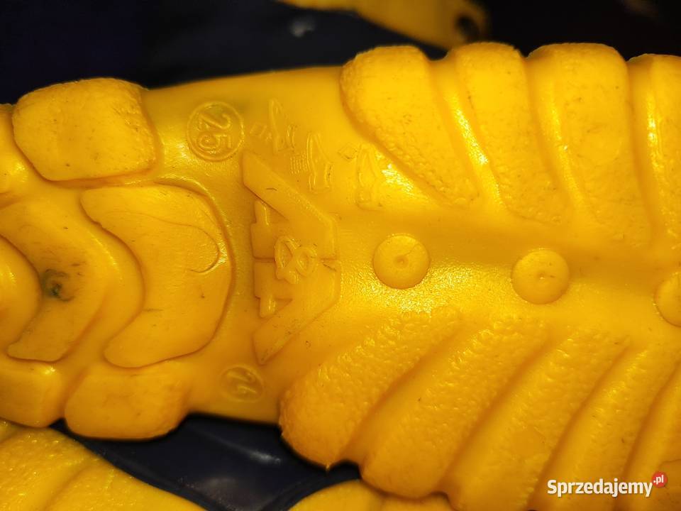 Granatowo żółte śniegowce rozmiar 2425 Kamień Pomorski