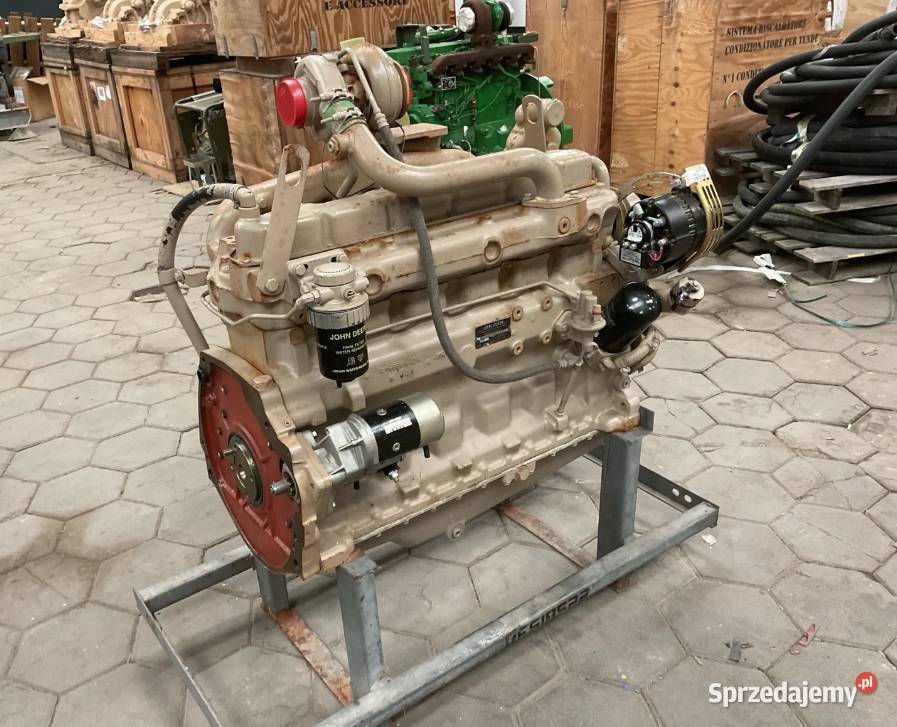 Silnik diesel Diesel Engine John Deere wielkopolskie Poznań