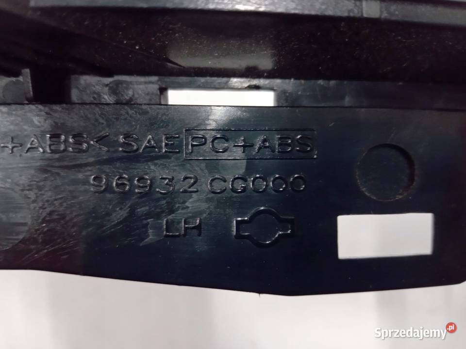 LISTWA TUNELU ŚRODKOWEGO INFINITI FX35 FX45 0306 wielkopolskie Nowy Tomyśl
